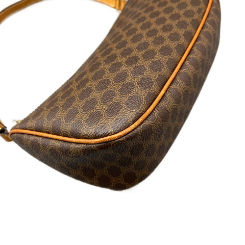 Celine Triomphe Hobo Triomphe Brown
