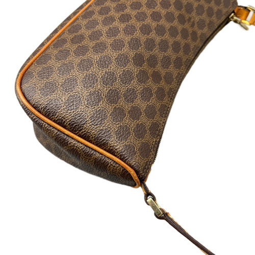 Celine Triomphe Hobo Triomphe Brown
