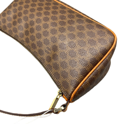 Celine Triomphe Hobo Triomphe Brown