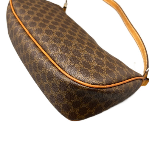 Celine Triomphe Hobo Triomphe Brown