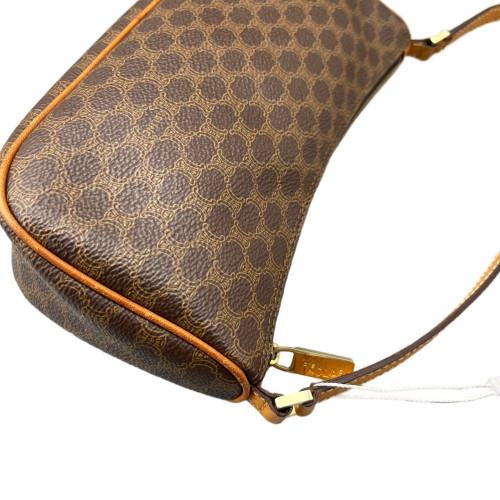 Celine Triomphe Hobo Triomphe Brown