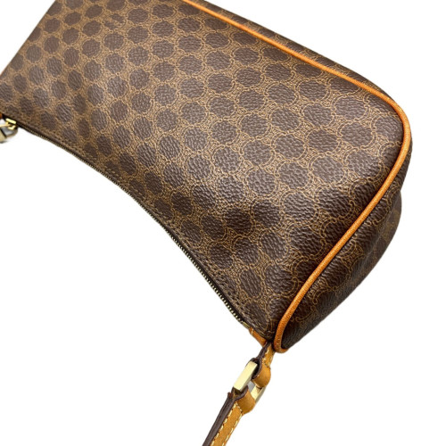 Celine Triomphe Hobo Triomphe Brown