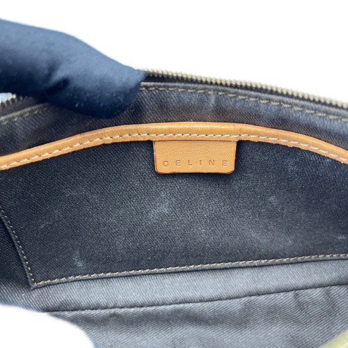 Celine Triomphe Hobo Triomphe Brown