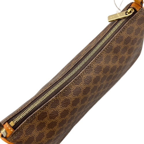 Celine Triomphe Hobo Triomphe Brown