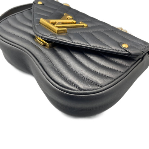 Louis Vuitton New Wave Chain Bag PM Calfskin Black