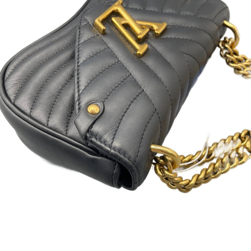 Louis Vuitton New Wave Chain Bag PM Calfskin Black