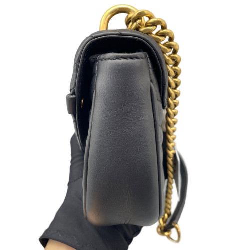 Louis Vuitton New Wave Chain Bag PM Calfskin Black