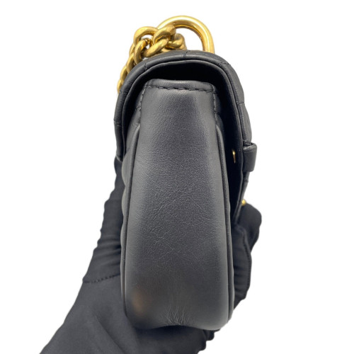 Louis Vuitton New Wave Chain Bag PM Calfskin Black