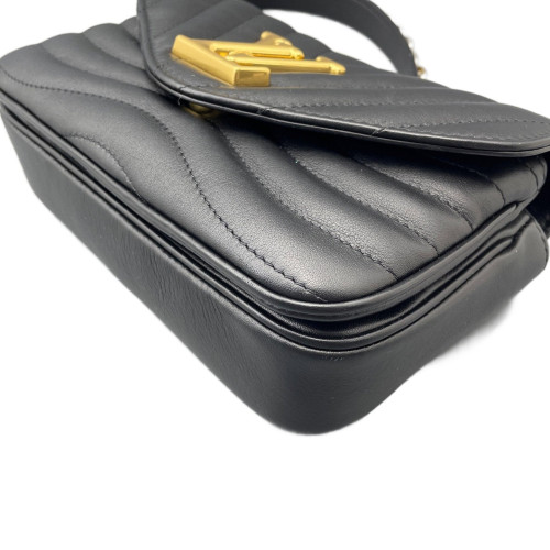 Louis Vuitton New Wave Chain Bag PM Calfskin Black