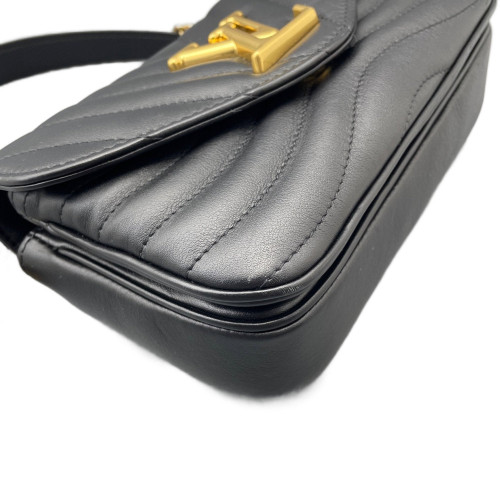 Louis Vuitton New Wave Chain Bag PM Calfskin Black