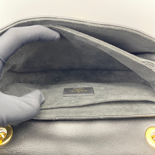 Louis Vuitton New Wave Chain Bag PM Calfskin Black