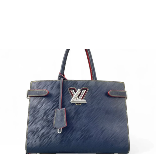 Louis Vuitton Twist Tote Epi Blue