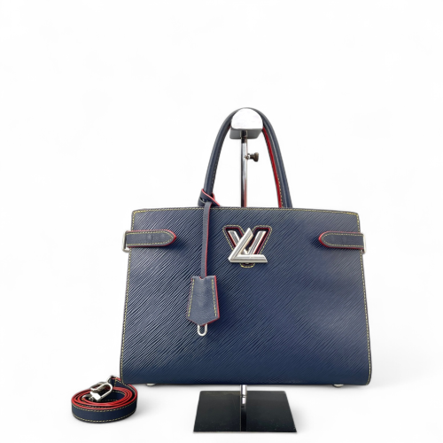 Louis Vuitton Twist Tote Epi Blue