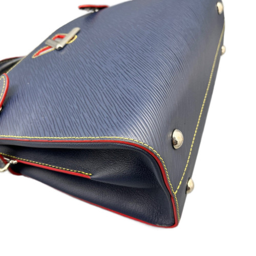 Louis Vuitton Twist Tote Epi Blue