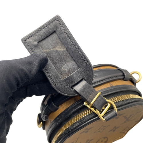 Louis Vuitton Petite Boite Chapeau Monogram Brown Black