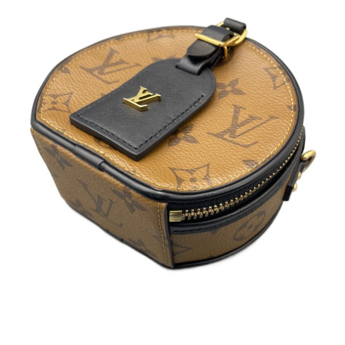 Louis Vuitton Petite Boite Chapeau Monogram Brown Black