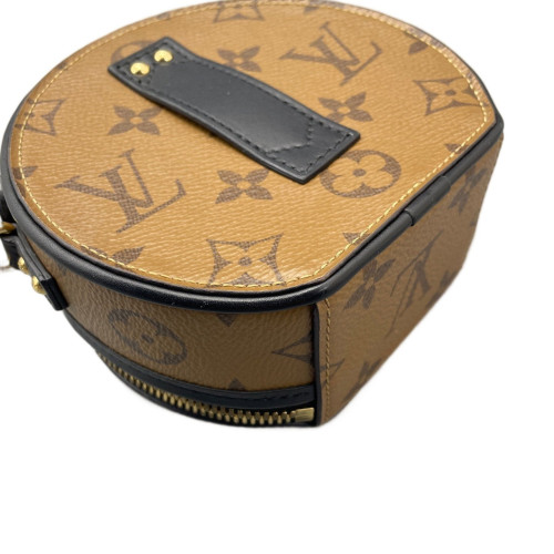 Louis Vuitton Petite Boite Chapeau Monogram Brown Black
