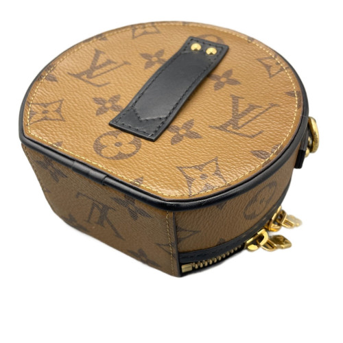 Louis Vuitton Petite Boite Chapeau Monogram Brown Black