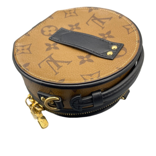 Louis Vuitton Petite Boite Chapeau Monogram Brown Black