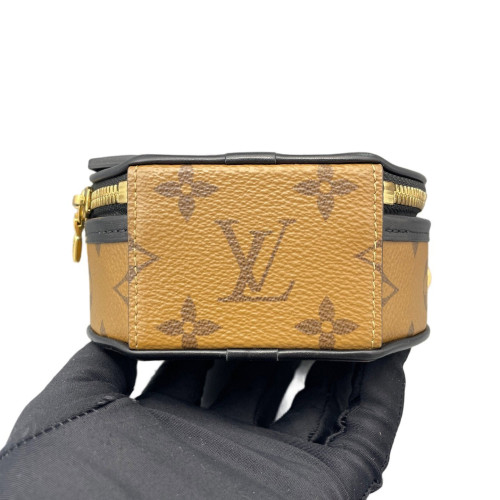 Louis Vuitton Petite Boite Chapeau Monogram Brown Black