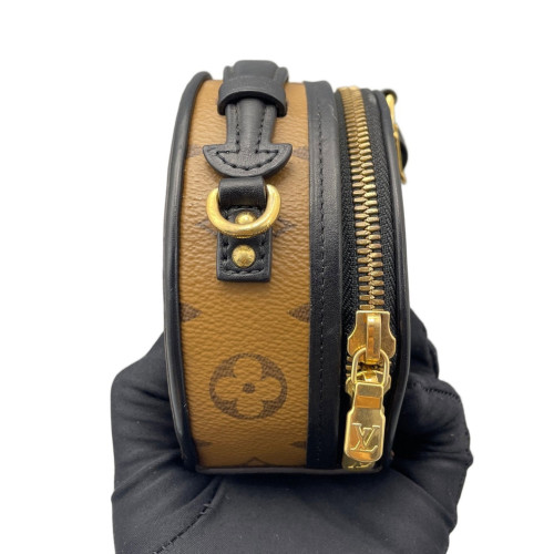 Louis Vuitton Petite Boite Chapeau Monogram Brown Black