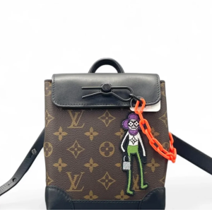 Louis Vuitton Nano Steamer Monogram Brown Black