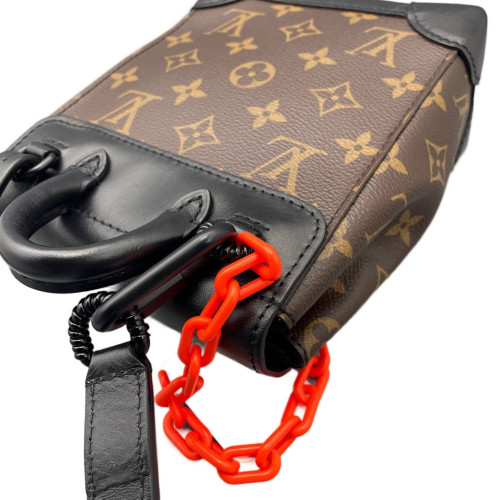 Louis Vuitton Nano Steamer Monogram Brown Black