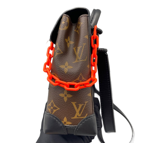 Louis Vuitton Nano Steamer Monogram Brown Black