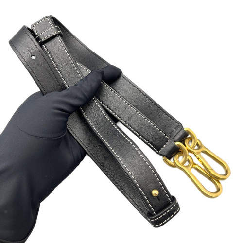 Loewe Small Puzzle Grained Calfskin Navy Black Loewe Small Puzzle Grained Calfskin Navy Black