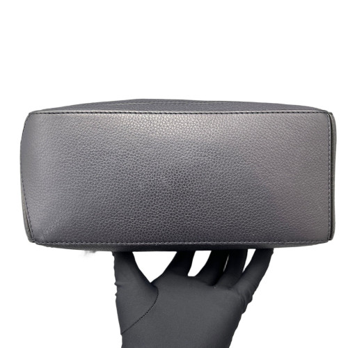 Loewe Small Puzzle Grained Calfskin Navy Black Loewe Small Puzzle Grained Calfskin Navy Black