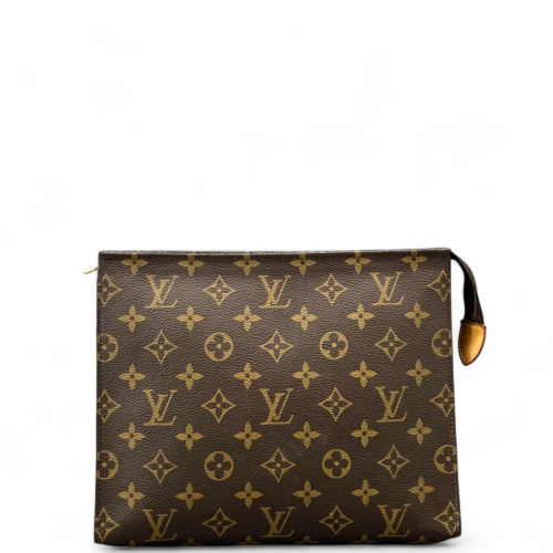 Louis Vuitton Poche Toilette 26 Monogram Brown Louis Vuitton Poche Toilette 26 Monogram Brown