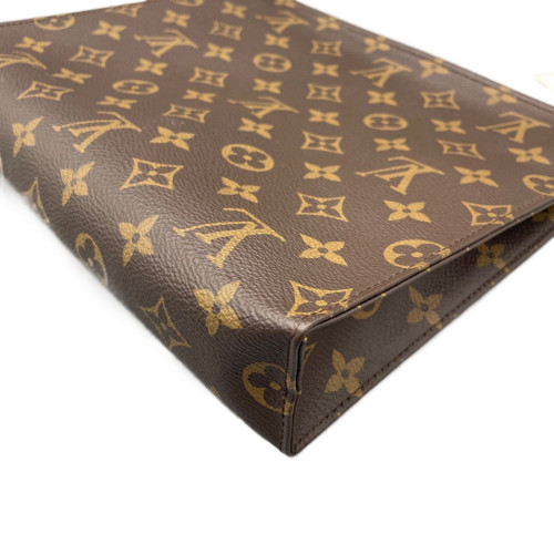 Louis Vuitton Poche Toilette 26 Monogram Brown Louis Vuitton Poche Toilette 26 Monogram Brown