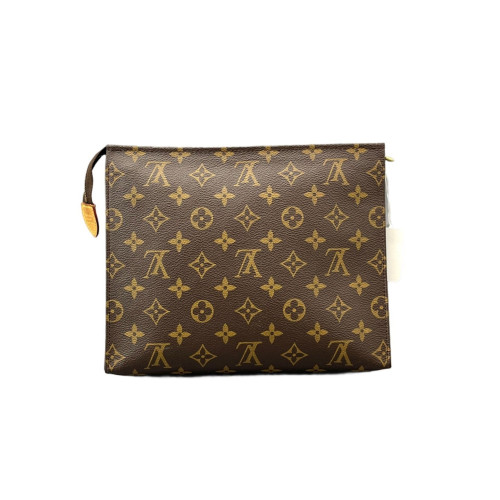 Louis Vuitton Poche Toilette 26 Monogram Brown Louis Vuitton Poche Toilette 26 Monogram Brown