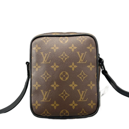 Louis Vuitton Christopher Wearable Wallet Monogram Brown Black
