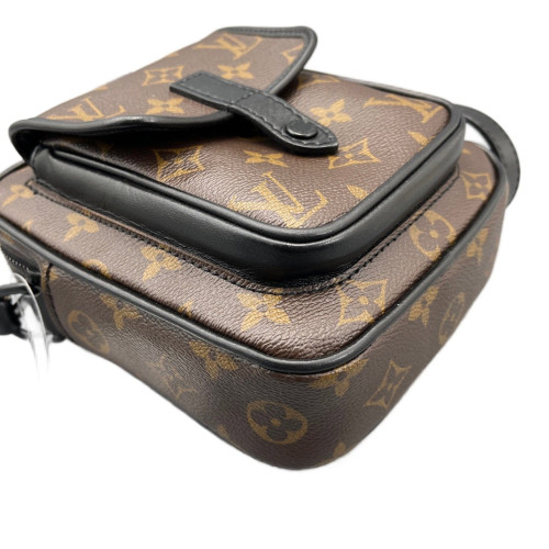 Louis Vuitton Christopher Wearable Wallet Monogram Brown Black