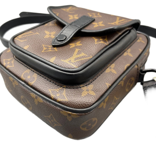 Louis Vuitton Christopher Wearable Wallet Monogram Brown Black