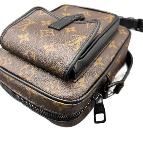 Louis Vuitton Christopher Wearable Wallet Monogram Brown Black