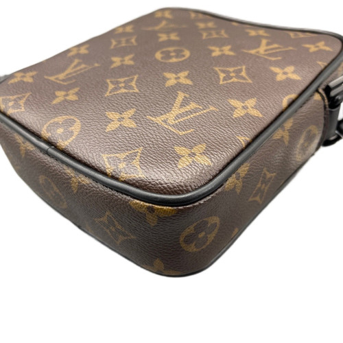 Louis Vuitton Christopher Wearable Wallet Monogram Brown Black