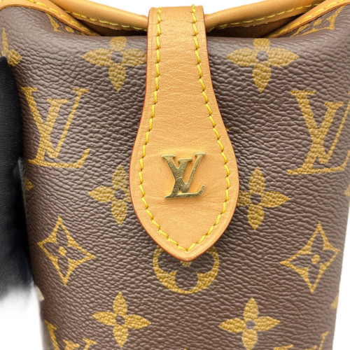 Louis Vuitton Fold Me Pouch Monogram Brown