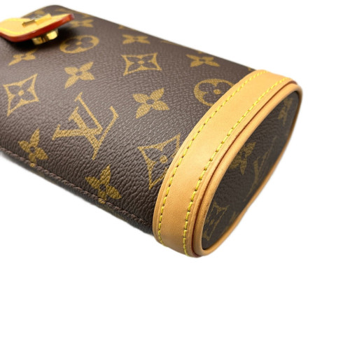 Louis Vuitton Fold Me Pouch Monogram Brown