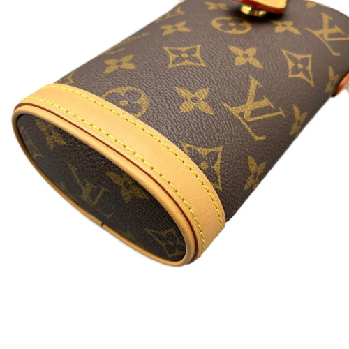 Louis Vuitton Fold Me Pouch Monogram Brown
