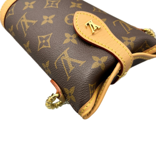 Louis Vuitton Fold Me Pouch Monogram Brown