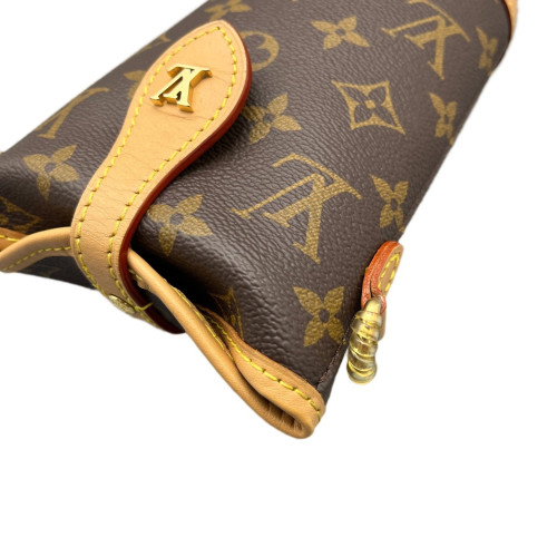 Louis Vuitton Fold Me Pouch Monogram Brown
