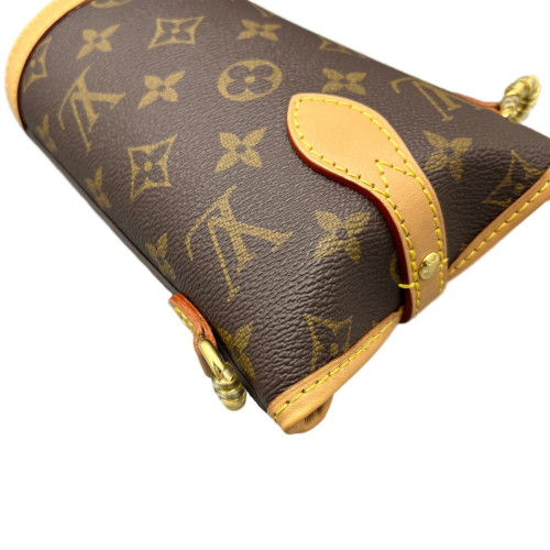 Louis Vuitton Fold Me Pouch Monogram Brown