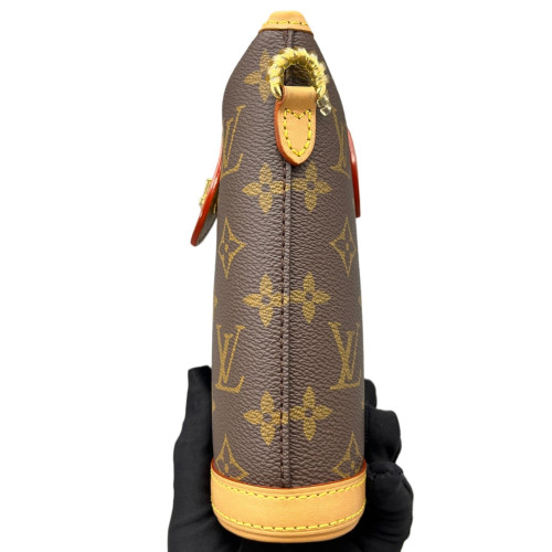 Louis Vuitton Fold Me Pouch Monogram Brown