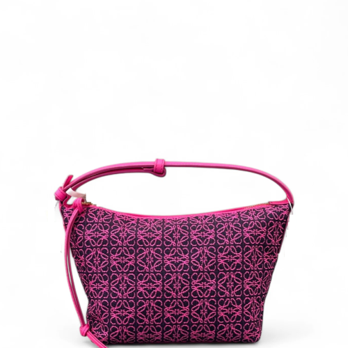 Loewe Small Cubi Anagram Azalea Black Loewe Small Cubi Anagram Azalea Black