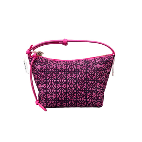 Loewe Small Cubi Anagram Azalea Black Loewe Small Cubi Anagram Azalea Black