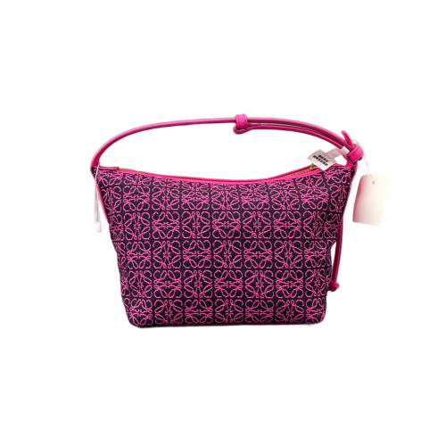 Loewe Small Cubi Anagram Azalea Black Loewe Small Cubi Anagram Azalea Black