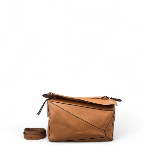 Loewe Large Puzzle Calfskin Tan