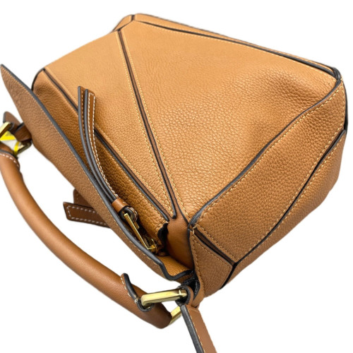 Loewe Small Puzzle Grained Calfskin Tan Loewe Small Puzzle Grained Calfskin Tan